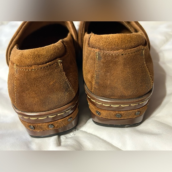 BORN BAILIE Closed back Clogs women size 6.5 Aztec Wool - Picture 2 of 5